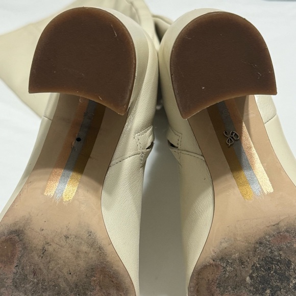 Sam Edelman Cream White Tall Boots - Picture 6 of 7